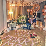 Marry Me Balloon Decor