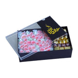 eid baby flowers and sweets